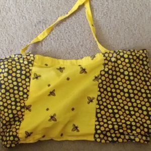 Handmade Bee and Honeycomb Top